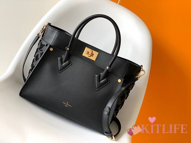 Kitlife Louis Vuitton On My Side MM Black - M53826 - 30.5 x 24.5 x 14 cm - 1