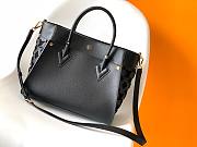 Kitlife Louis Vuitton On My Side MM Black - M53826 - 30.5 x 24.5 x 14 cm - 3