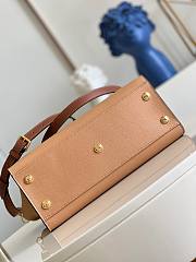 	 Kitlife Louis Vuitton On My Side MM Arizona Beige - M20633 - 30.5 x 24.5 x 14 cm - 5