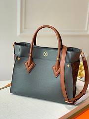 	 Kitlife Louis Vuitton On My Side MM Dark Grey - M53825 - 30.5 x 24.5 x 14 cm - 4
