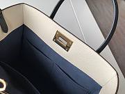 	 Kitlife Louis Vuitton On My Side MM NAvy Blue and Green - M53825 - 30.5 x 24.5 x 14 cm - 5