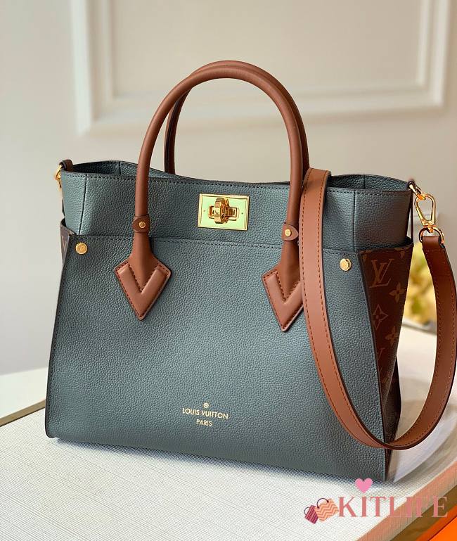 	 Kitlife Louis Vuitton On My Side MM Dark Grey - M53825 - 30.5 x 24.5 x 14 cm - 1