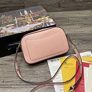 	 Kitlife Dolce & Gabbana Leather DG Logo Shoulder Light Pink Bag - 12*19*5.5cm - 2