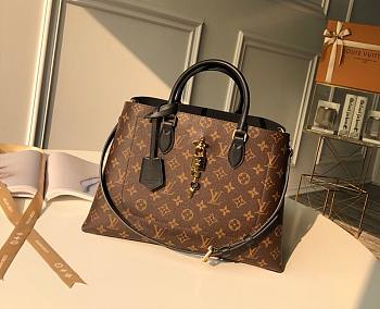 Kitlife Louis Vuitton FLOWER TOTE Black M43551 