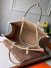 KITLIFE LOUIS VUITTON ONTHEGO GM MONOGRAM EMPREINTE CREAM M45081 - 3