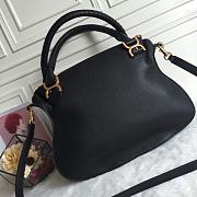 Kitlife Chloe Marcie Double Carry Black Bag - 36/12/28cm - 3