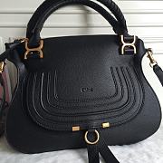 Kitlife Chloe Marcie Double Carry Black Bag - 36/12/28cm - 2