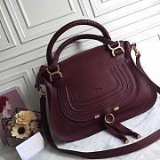 	 Kitlife Chloe Marcie Double Carry Burgundy Bag - 36/12/28cm - 1