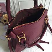 	 Kitlife Chloe Marcie Double Carry Burgundy Bag - 36/12/28cm - 2