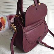 	 Kitlife Chloe Marcie Double Carry Burgundy Bag - 36/12/28cm - 3