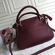 	 Kitlife Chloe Marcie Double Carry Burgundy Bag - 36/12/28cm - 4