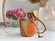 	 Kitlife Chloe small basket orange - 17x16x16cm - 5