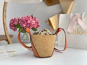 	 Kitlife Chloe small basket orange - 17x16x16cm - 4