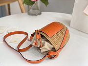 	 Kitlife Chloe small basket orange - 17x16x16cm - 3