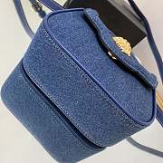 Kitlife Versace La Medusa Mini Denim Bag - 16x12x6cm - 2