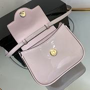 	 Kitlife Versace La Medusa Patent Mini Pink Bag - 16x12x6cm - 5