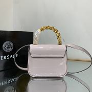 	 Kitlife Versace La Medusa Patent Mini Pink Bag - 16x12x6cm - 4