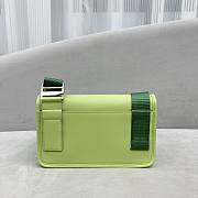 	 Kitlife Jacquemus Le Messageru shoulder bag green - 25.5x8x16cm - 5