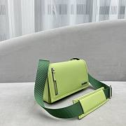 	 Kitlife Jacquemus Le Messageru shoulder bag green - 25.5x8x16cm - 4