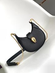 	 Kitlife Bvlgari Serpenti Ellipse Leather Micro Black - 13 X 8 X 3.5cm - 1