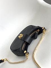 	 Kitlife Bvlgari Serpenti Ellipse Leather Micro Black - 13 X 8 X 3.5cm - 2