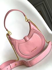 	 Kitlife Bvlgari Serpenti Ellipse Leather Small Pink - 19.5 X 20 X 5cm - 2