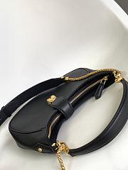 	 Kitlife Bvlgari Serpenti Ellipse Leather Small Black - 19.5 X 20 X 5cm - 5