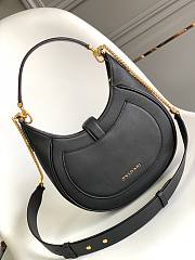 	 Kitlife Bvlgari Serpenti Ellipse Leather Small Black - 19.5 X 20 X 5cm - 3