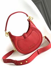 	 Kitlife Bvlgari Serpenti Ellipse Leather Small Red - 19.5 X 20 X 5cm - 4