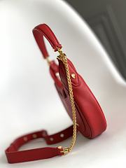 	 Kitlife Bvlgari Serpenti Ellipse Leather Small Red - 19.5 X 20 X 5cm - 2