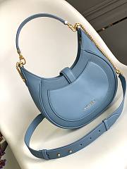	 Kitlife Bvlgari Serpenti Ellipse Leather Small Blue - 19.5 X 20 X 5cm - 4