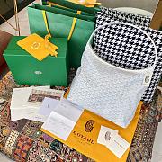 Kitlife Goyard Bohème Hobo White Bag - 27 cm x 15 cm x 42 cm - 1