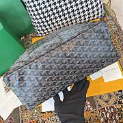 	 Kitlife Goyard Bohème Hobo Brown and Black Bag - 27 cm x 15 cm x 42 cm - 3