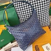 	 Kitlife Goyard Bohème Hobo Navy Blue Bag - 27 cm x 15 cm x 42 cm - 5
