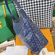 	 Kitlife Goyard Bohème Hobo Navy Blue Bag - 27 cm x 15 cm x 42 cm - 2