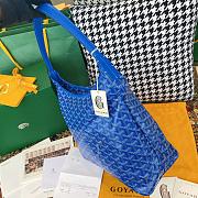 	 Kitlife Goyard Bohème Hobo Blue Bag - 27 cm x 15 cm x 42 cm - 5