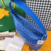 	 Kitlife Goyard Bohème Hobo Blue Bag - 27 cm x 15 cm x 42 cm - 3