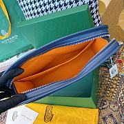 	 Kitlife Goyard Jouvence GM Toiletry Navy Blue Bag - 23 cm x 7.5 cm x 29.5 cm - 3