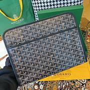 	 Kitlife Goyard Jouvence GM Toiletry Black Bag - 23 cm x 7.5 cm x 29.5 cm - 3