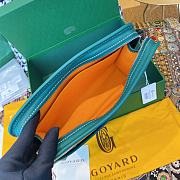 	 Kitlife Goyard Jouvence GM Toiletry Green Bag - 23 cm x 7.5 cm x 29.5 cm - 5