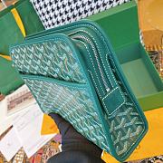 	 Kitlife Goyard Jouvence GM Toiletry Green Bag - 23 cm x 7.5 cm x 29.5 cm - 4