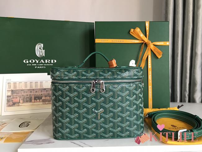 	 Kitlife Muse Vanity Case Green - 16 cm x 14 cm x 20 cm - 1
