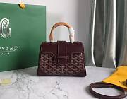 	 Kitlife Goyard Saigon Souple Mini Bag Burgundy - 15 cm x 7.5 cm x 20 cm - 1