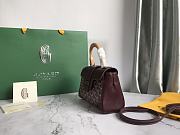 	 Kitlife Goyard Saigon Souple Mini Bag Burgundy - 15 cm x 7.5 cm x 20 cm - 5