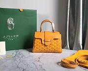 	 Kitlife Goyard Saigon Souple Mini Bag Yellow- 15 cm x 7.5 cm x 20 cm - 1