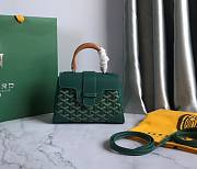 	 Kitlife Goyard Saigon Souple Mini Bag Green - 15 cm x 7.5 cm x 20 cm - 1