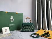 	 Kitlife Goyard Saigon Souple Mini Bag Green - 15 cm x 7.5 cm x 20 cm - 2