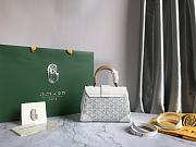 	 Kitlife Goyard Saigon Souple Mini Bag White- 15 cm x 7.5 cm x 20 cm - 5