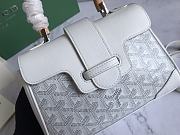 	 Kitlife Goyard Saigon Souple Mini Bag White- 15 cm x 7.5 cm x 20 cm - 4
