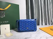 Kitlife Goyard Plumet Pocket Wallet Blue - 14 cm x 2.5 cm x 20.5 cm - 1